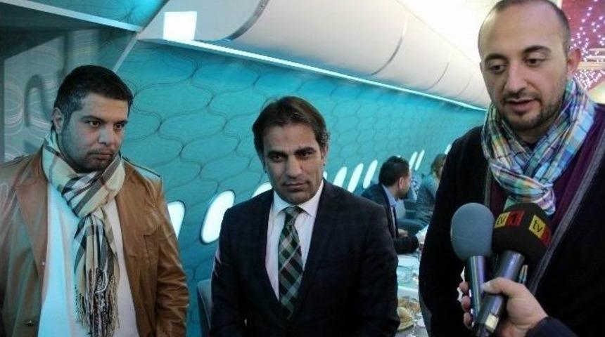 Airbus Cafe Basın Mensuplarını Ağırladı