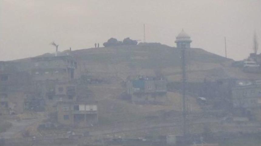 Siirt&rsquo;in Tepelerine Tanklar Konuşlandırıldı