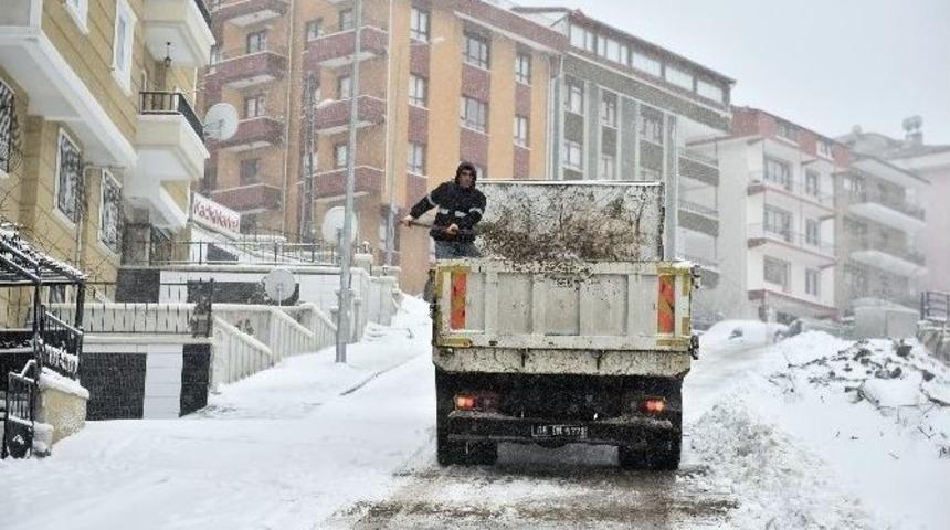 66 Mahalle, 510 Cadde Ve 4800 Sokakta Kar Mesaisi