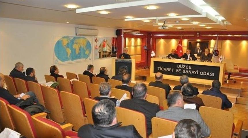 Dtso Meclis Toplantısı Ger&ccedil;ekleştirildi