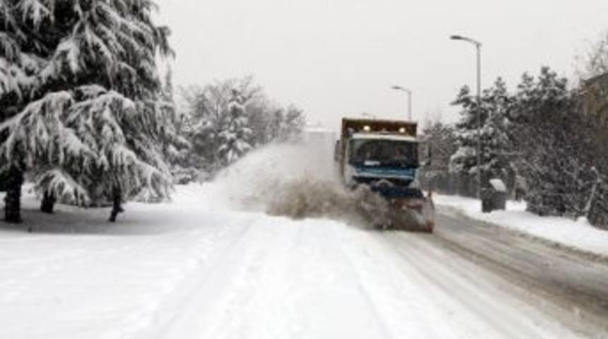 Yenimahalle Belediyesi Kar Teyakkuzunda