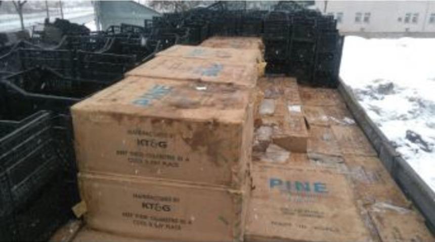 Bitlis&rsquo;te 105 Bin Paket Ka&ccedil;ak Sigara Ele Ge&ccedil;irildi