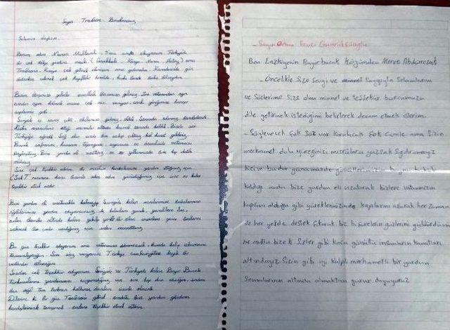 Suriyeli Türkmen Öğrencilerden Trabzon’a Duygu Dolu Teşekkür Mektupları