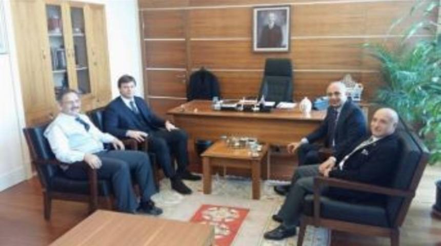 Ertuğrul Sağlam Ve S&uuml;leyman Hurma&rsquo;dan &Ouml;zhaseki&rsquo;ye Ziyaret