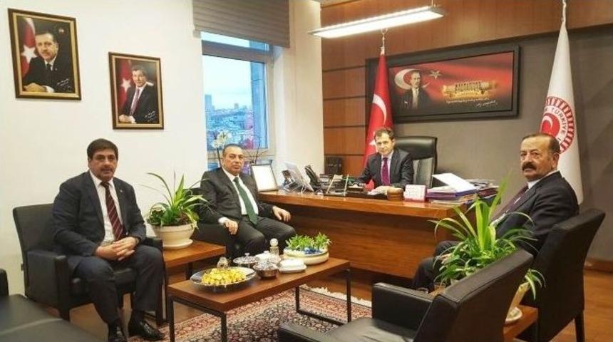 Konesob&rsquo;tan Konyalı Vekillere Ziyaret