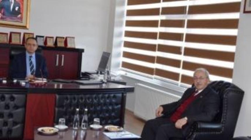 Başkan Albayrak&rsquo;tan Kaymakam Metin Kubilay&rsquo;a Ziyaret