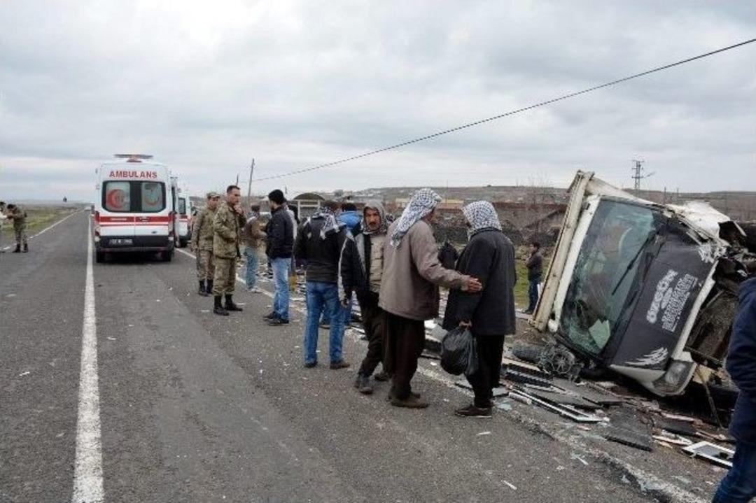 Siverek&rsquo;te Trafik Kazası: 4 Yaralı