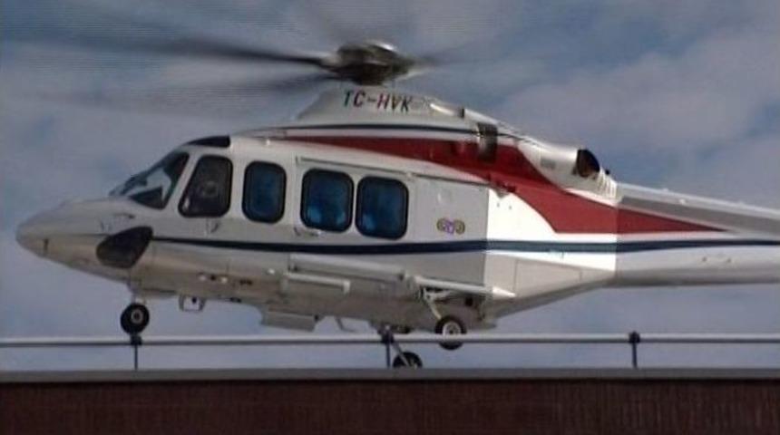 Mustafa Ko&ccedil;&rsquo;un Hastaneye Helikopterle Getirilişi Kamerada