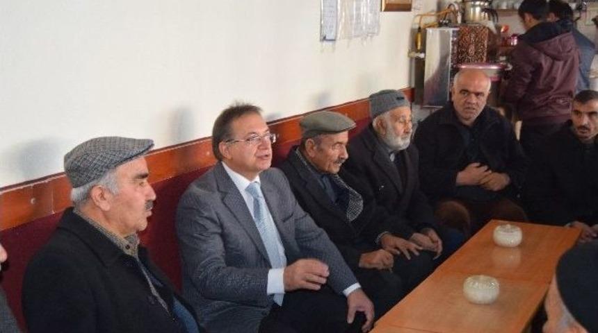 Başkan Kazgan&rsquo;dan, Ak&ccedil;adağlılara Altyapı M&uuml;jdesi