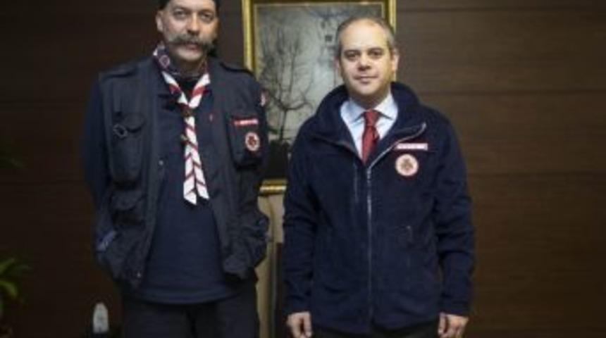 Bakan Kılı&ccedil;, İzcilik Federasyonu Başkanını Kabul Etti
