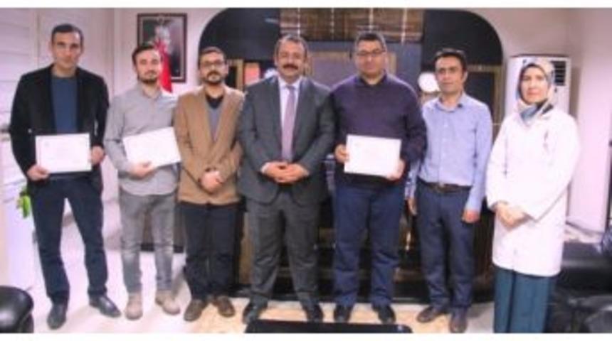 Fedakar Doktorlara Teşekk&uuml;r Belgesi