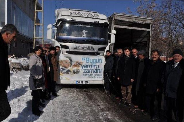 Ak Parti Kars İl Başkanlığı’ndan Bayırbucak Türkmenlerine Anlamlı Yardım