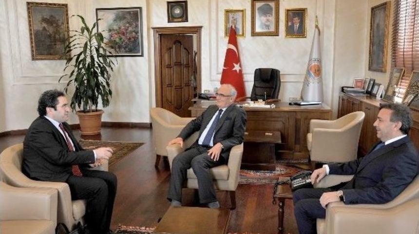 Gevaş Belediye Başkanı Hakan, Başkan Yılmaz&rsquo;ı Ziyaret Etti