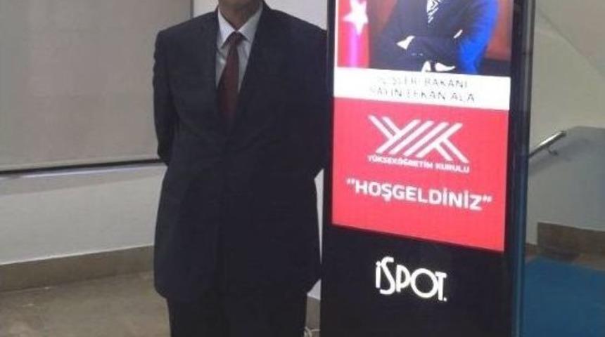 Rekt&ouml;r G&uuml;ven&ccedil;, Bakan Ala İle G&ouml;r&uuml;şt&uuml;