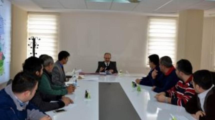 B&uuml;nyan&rsquo;da Altyapı Yatırım Koordinasyon Toplantısı Yapıldı