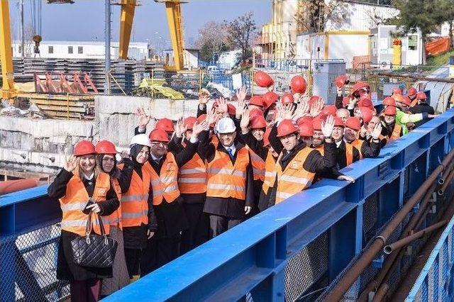 Başkan Türkmen, Avrasya Tüneli Projesi’ni Yerinde İnceledi