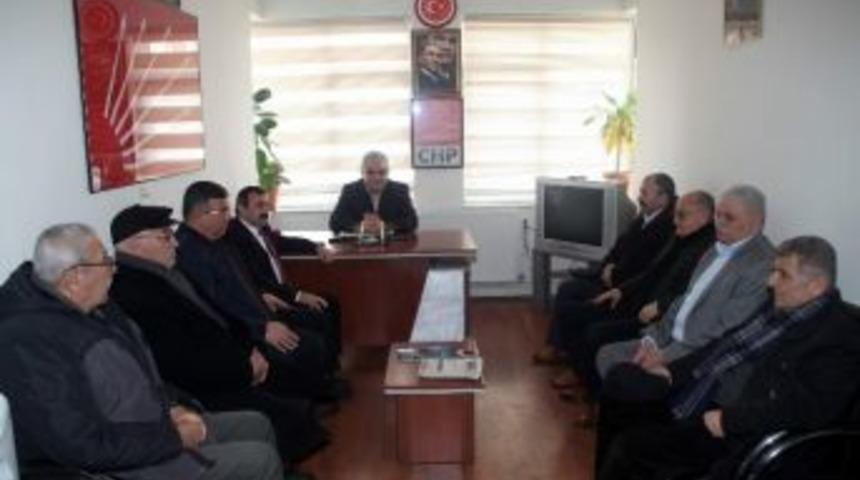 Ntso Meclis Başkanı Seyit İnce, Chp İl Başkanlığı&rsquo;na G&uuml;lmez&rsquo;i Ziyaret Etti