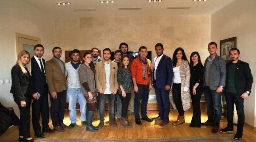 Chp Bodrum Gen&ccedil;lik Kollarından Başkan Kocadon&rsquo;a Ziyaret