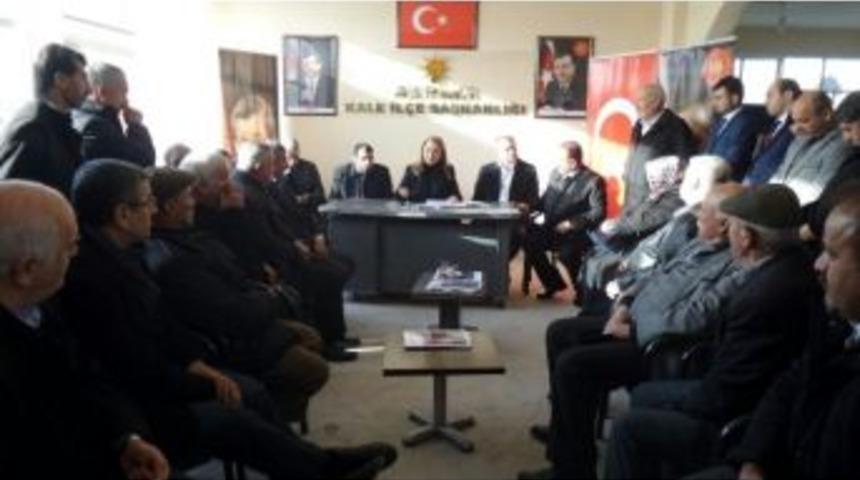 Milletvekili &Ccedil;alık, Kale İl&ccedil;esini Ziyaret Etti