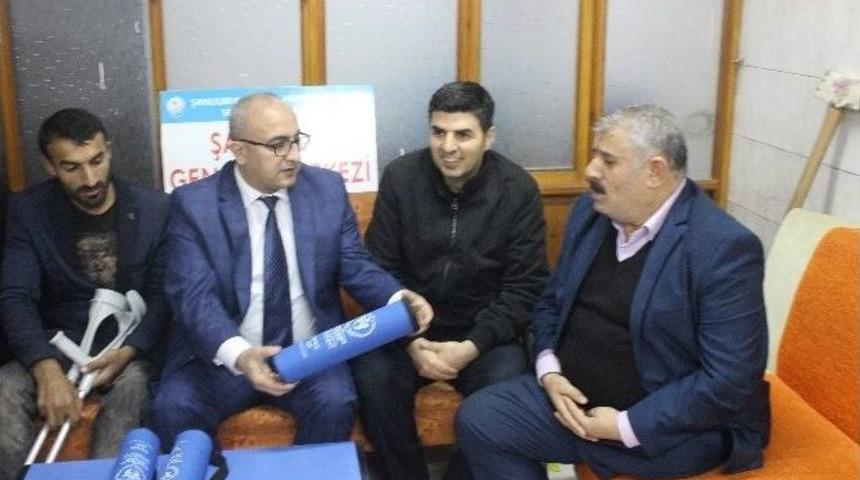 Şanlıurfa Gen&ccedil;lik Merkezi Engelliler Derneğini Ziyaret Etti