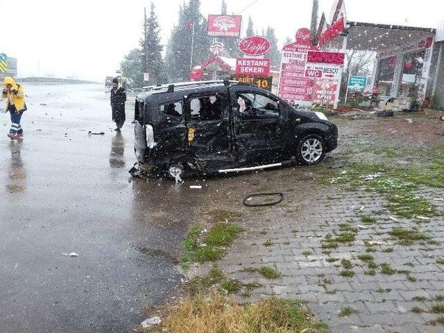 Akıl Almaz Kaza Saniye Saniye Kameraya Yansıdı...(özel Haber)