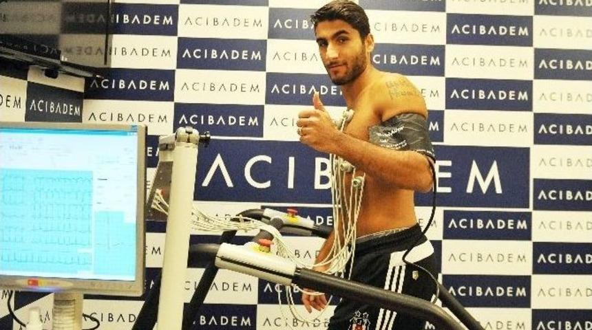 Aras &Ouml;zbiliz, Sağlık Kontrol&uuml;nden Ge&ccedil;ti