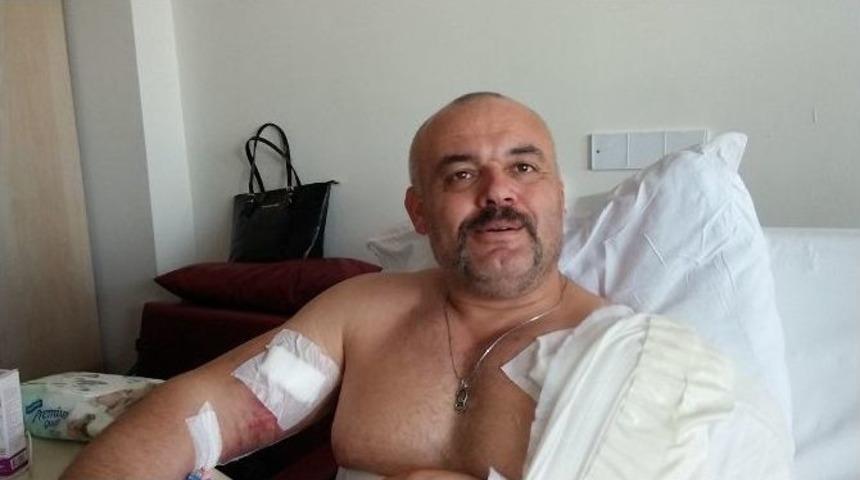 (&ouml;zel Haber) Yaralı Polisten Duygulandıran Mesaj