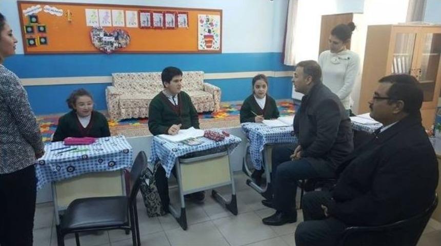 Kaymakam Güven’den Özel Eğitim Sınıfına Ziyaret