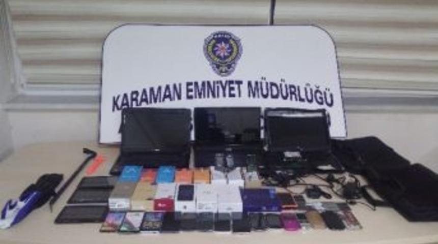 İşyerinden Telefonları Çaldılar