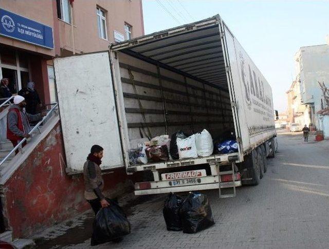 Keşan Müftülüğü’nden Örnek Yardım Kampanyası