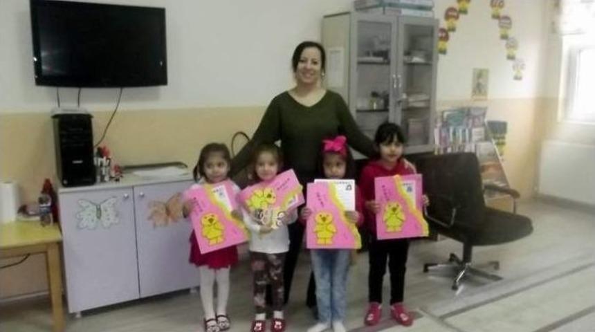 G&uuml;lşehir&rsquo;de Anaokulu &Ouml;ğrencilerinin Karne Heyecanı