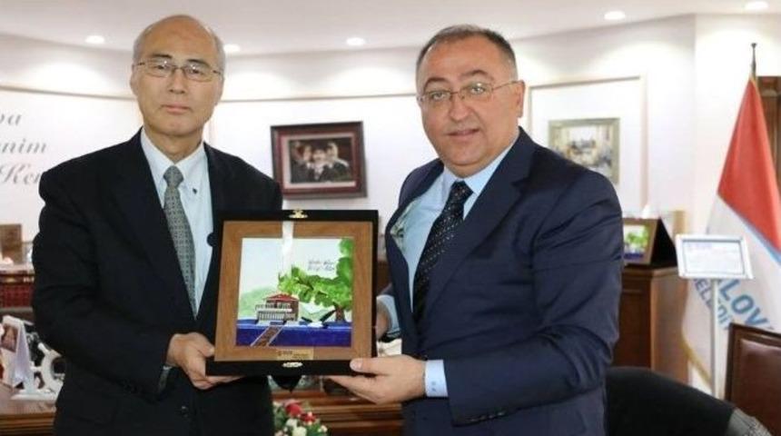 Japonya Başkonsolosundan Yalova Protokol&uuml;ne Ziyaret