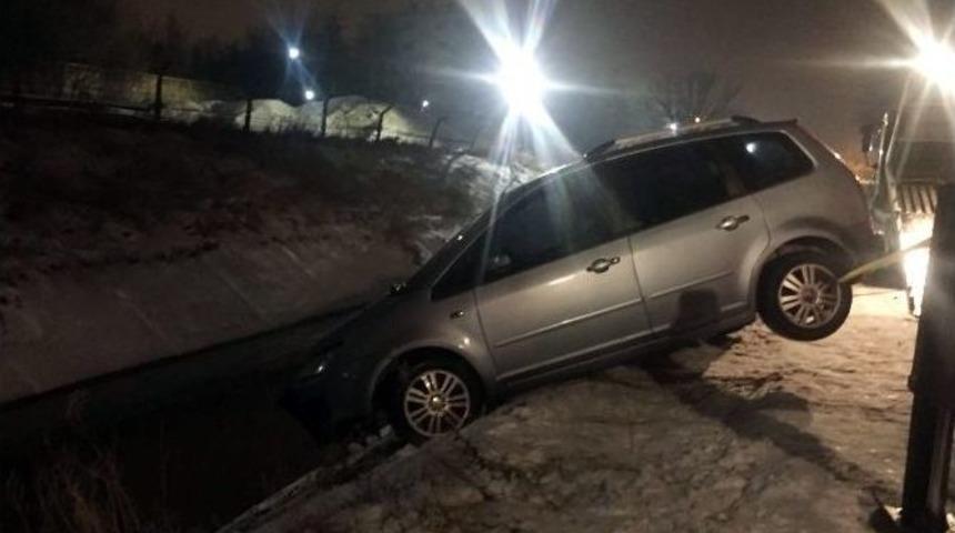 Kaskodan Para Almak İ&ccedil;in Aracını Kanala İttiği İddiası