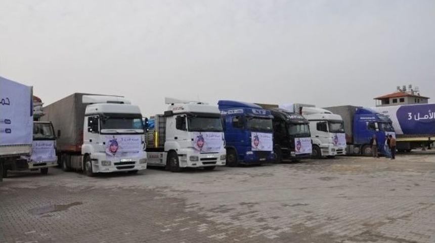 Al Amal Derneğinden Suriye’ye 140 Tır Yardım