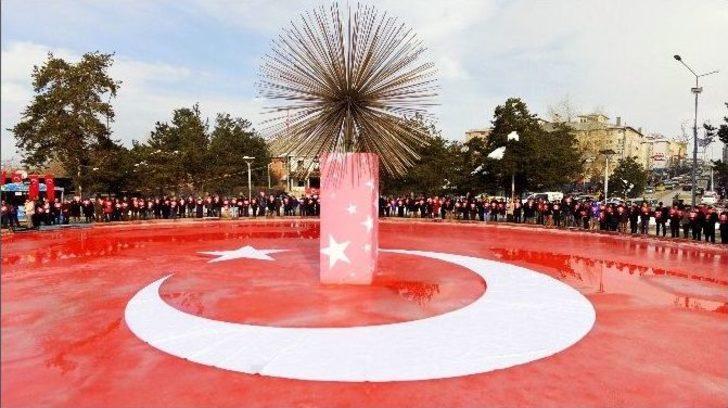 Buzdan Dev Türk Bayrağı G5