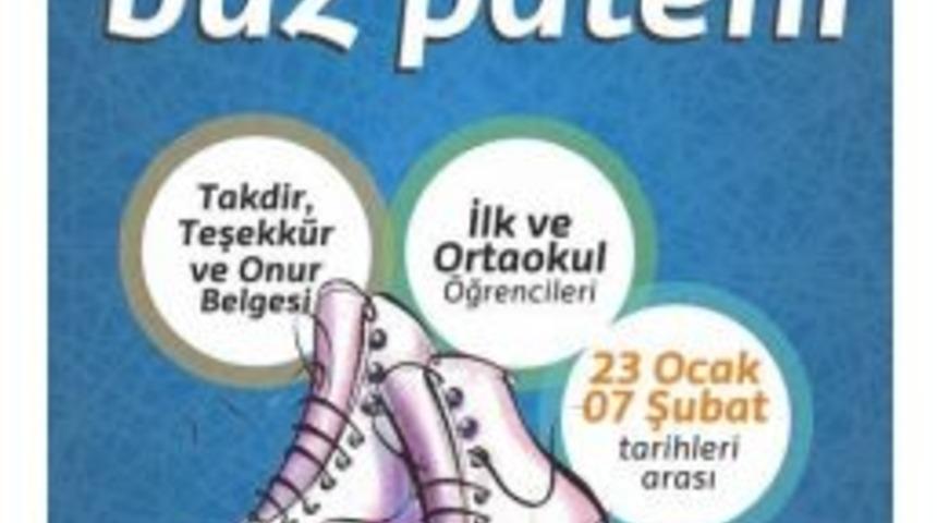 Başarılı &Ouml;ğrencilere &Uuml;cretsiz Buz Pateni
