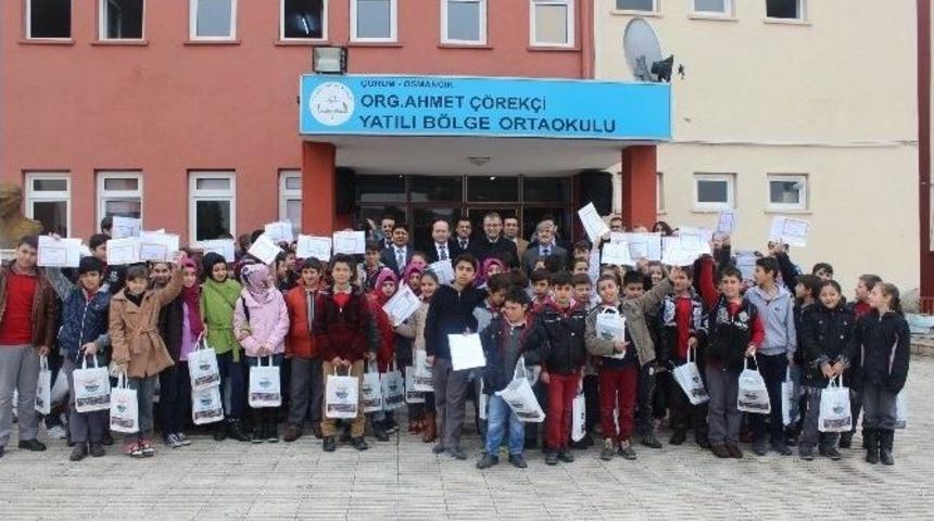 Osmancıkta 7 Bin 960 &Ouml;ğrenci Karne Aldı