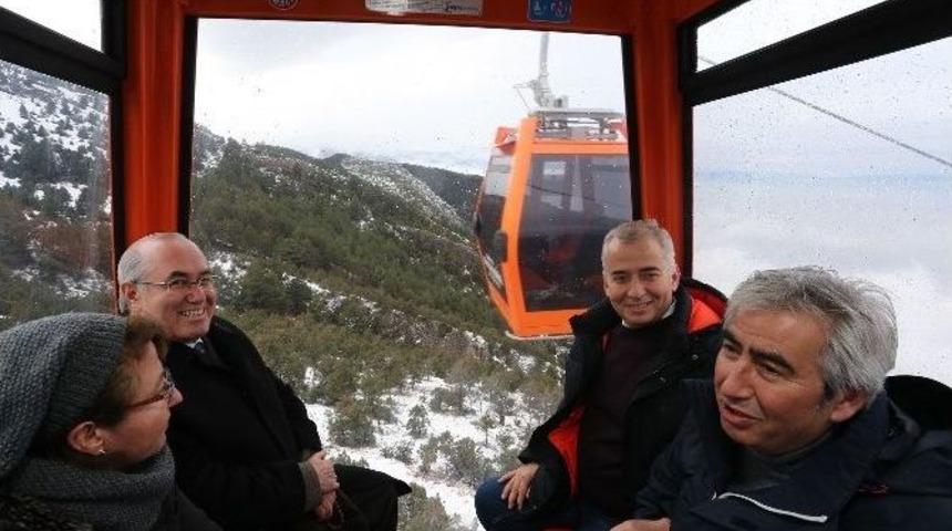 Turistik Oteciler Bağbaşı Yaylası&rsquo;na &Ccedil;ıktı