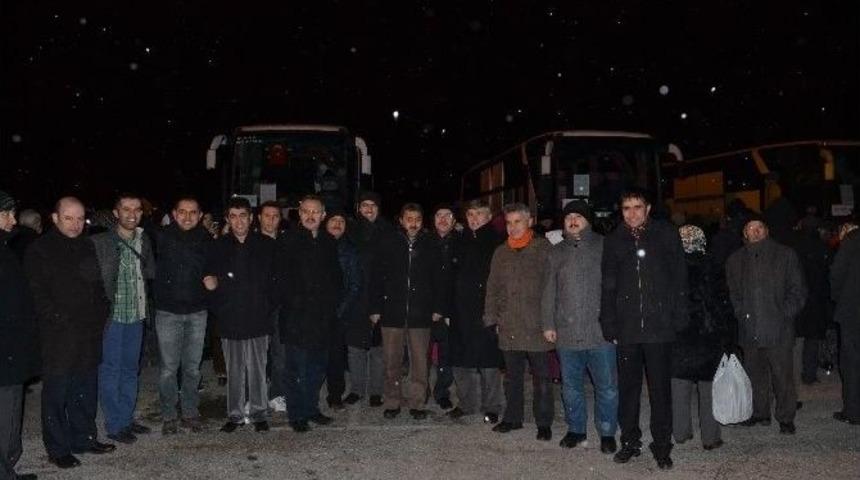 Eğitim Bir-sen Afyonkarahisar &Uuml;yesi 170 Eğitimci Umreye Gitti