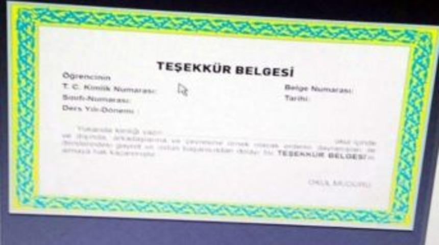 Sahte Teşekk&uuml;r Ve Takdire Polis Baskını