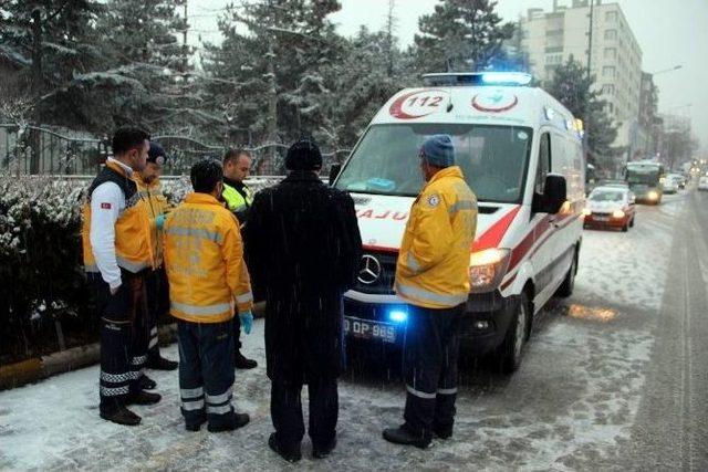 Nevşehir’de Ambulans Öğrenciye Çarptı