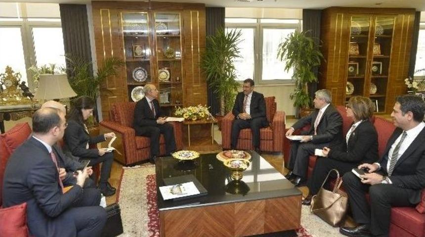 Bakan T&uuml;fenkci, İtalya B&uuml;y&uuml;kel&ccedil;isi Mattiolo&rsquo;yu Kabul Etti