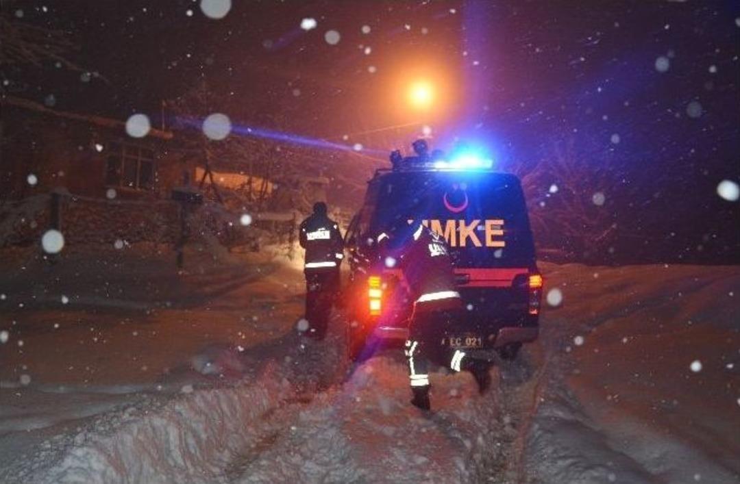 Hastasının İmdadına Umke Yetişti