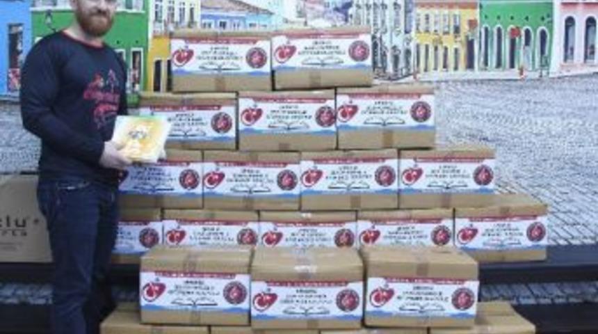 Samsun&rsquo;dan Şırnak&rsquo;a Binden Fazla Kitap