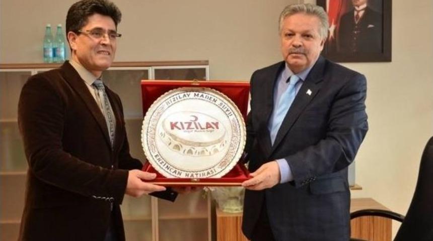 Vali Kahraman Kızılay Maden Suyu Tesislerini Ziyaret Etti