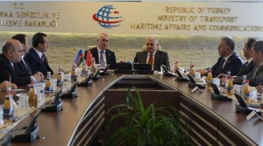 Bak&uuml;-kars-tiflis Demiryolu Projesi 2016&rsquo;da Tamamlanacak