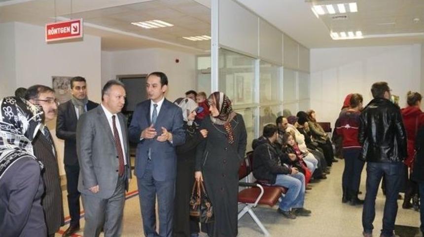 Vali Ali Fidan Denetledi