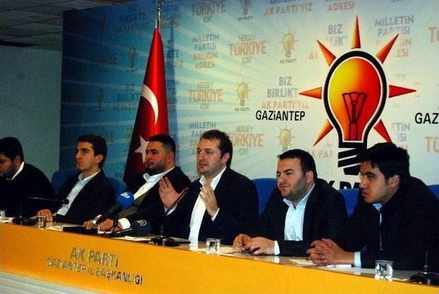 Ak Parti’li Gençler, Gaziantep’te Buluştu