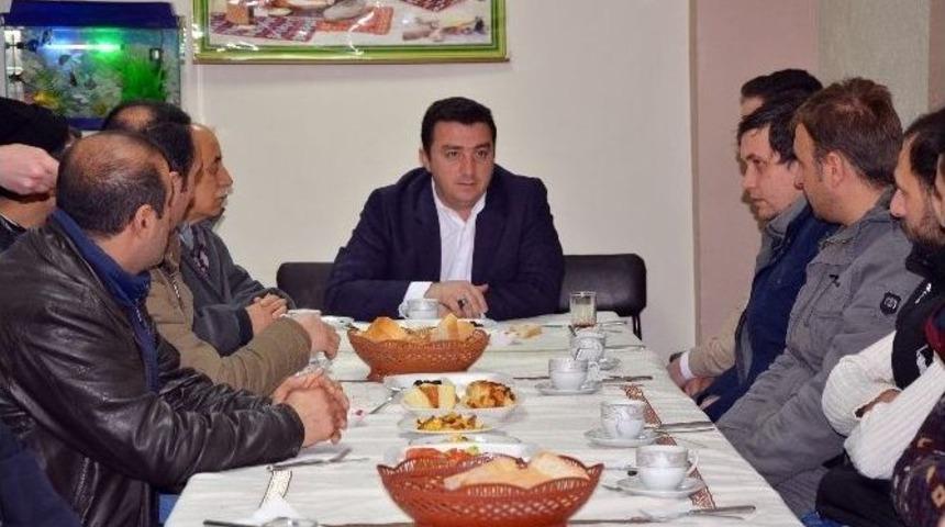 Başkan Bakıcı, Eskiy&uuml;reğil Derneği&rsquo;nin Kahvaltı Programına Katıldı