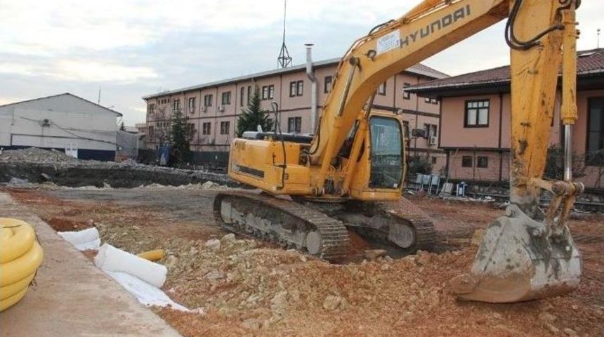 Kocaeli Büyükşehir Otobüs Garajına İdari Bina Yapılıyor